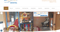 Desktop Screenshot of dentist-georgetown.ca