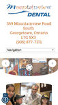 Mobile Screenshot of dentist-georgetown.ca